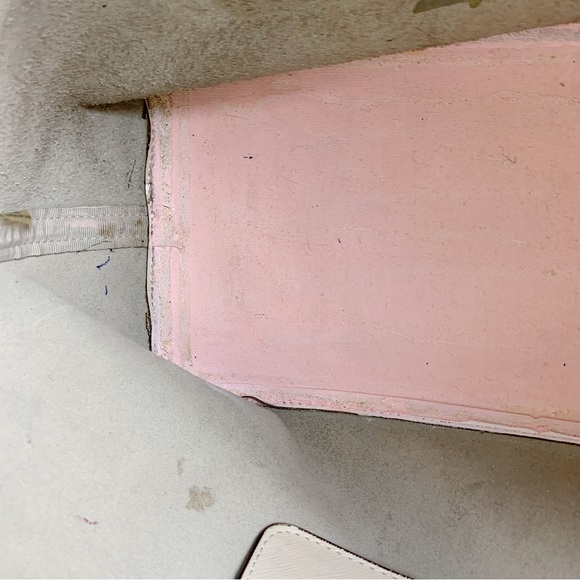 Michael Kors Jet Set Travel Extra Small Carryall Tote Bag Saffiano Leather White - Picture 9 of 11